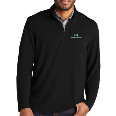 Niemiec Marine - Microterry 1/4 Zip Pullover Thumbnail