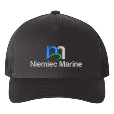 Niemiec Marine - Adult 5-Panel Retro Trucker Cap Thumbnail