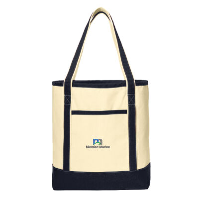 Niemiec Marine - Large Cotton Canvas Boat Tote Thumbnail